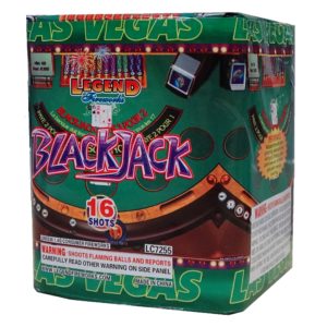 blackjack 200 gram cake firework