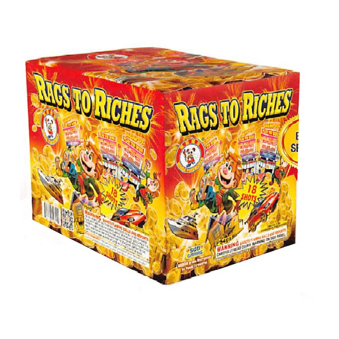 Rags to Riches Case 4/1 - Springfield Fireworks