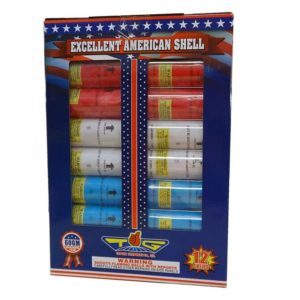 excellent american shell 60 gram canister shells topgun fireworks