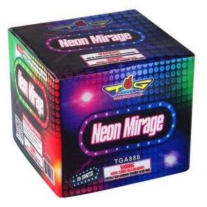 neon mirage 200 gram cake topgun firework