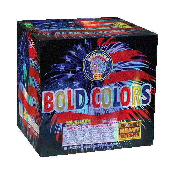 bold colors 500 gram cake brothers fireworks