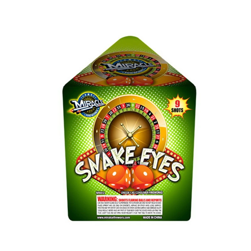 snake eyes 200 gram cake miracle firework