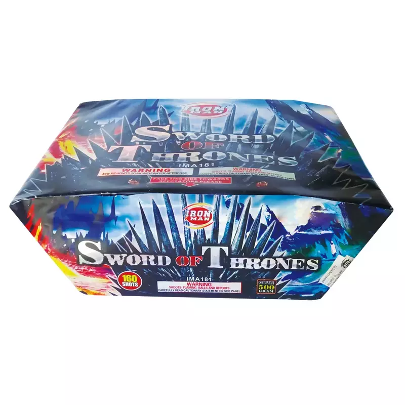 sword of thrones 500 gram cakes topgun firework