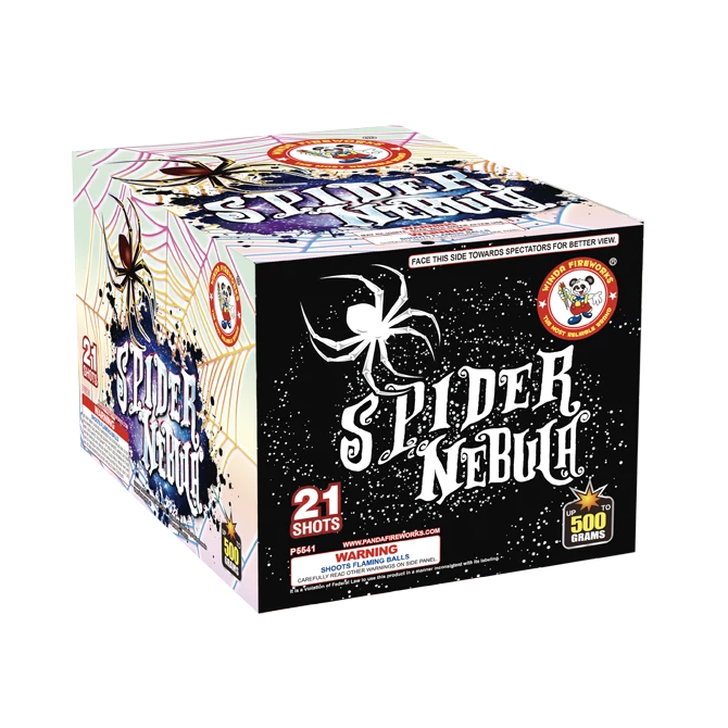spider nebula 500 gram cake winda firework