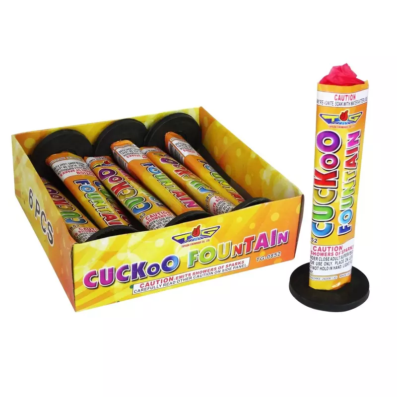 cuckoo fountain topgun firework