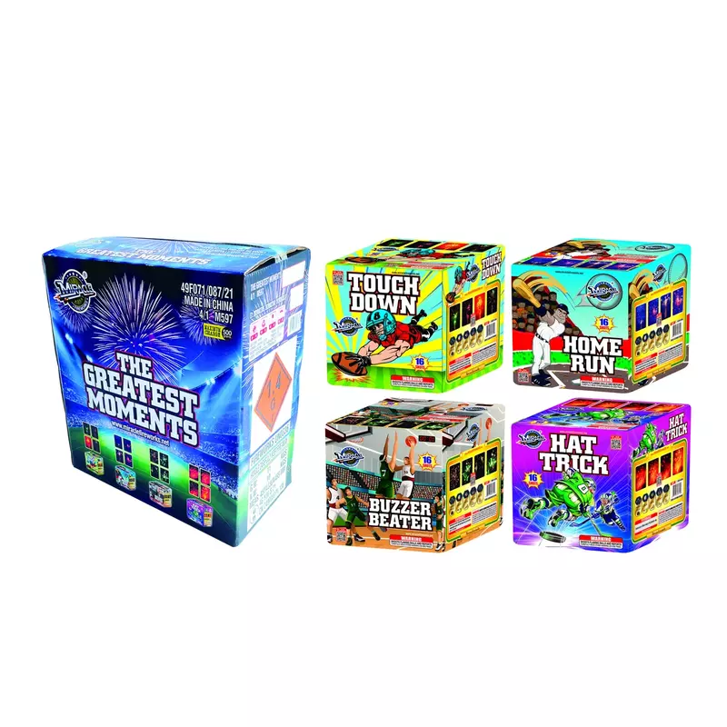 the greatest moments 500 gram cake miracle firework