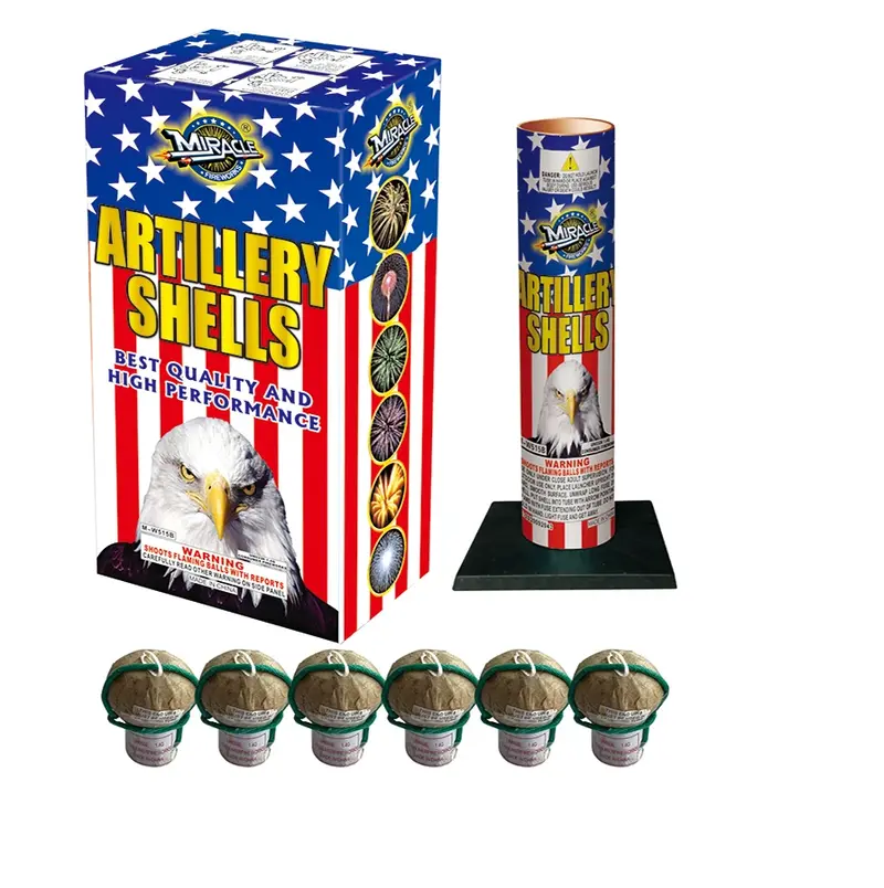 artillery shells miracle fireworks