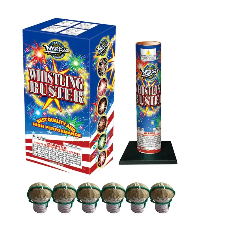 whistling buster artillery shells miracle fireworks
