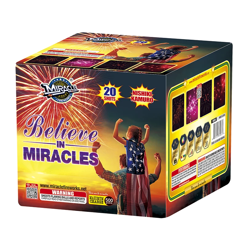 believe in miracles 500 gram cake miracle firework