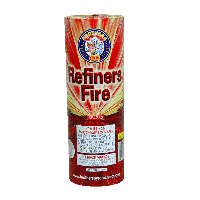 refiners fire fountain brothers firework