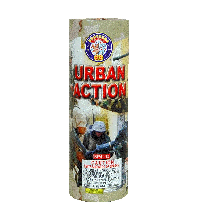 urban action fountain brothers firework