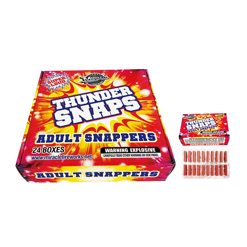 thunder snaps miracle fireworks 20 piece box