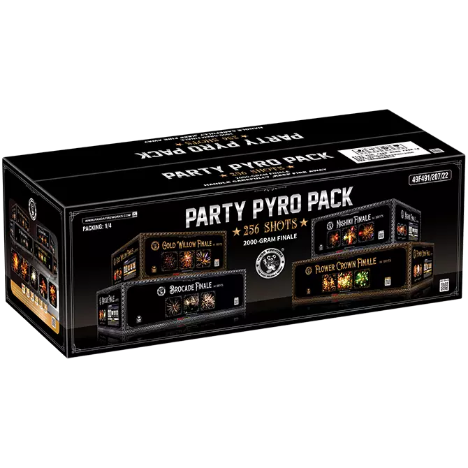 party pyro pack 500 gram cake winda firework