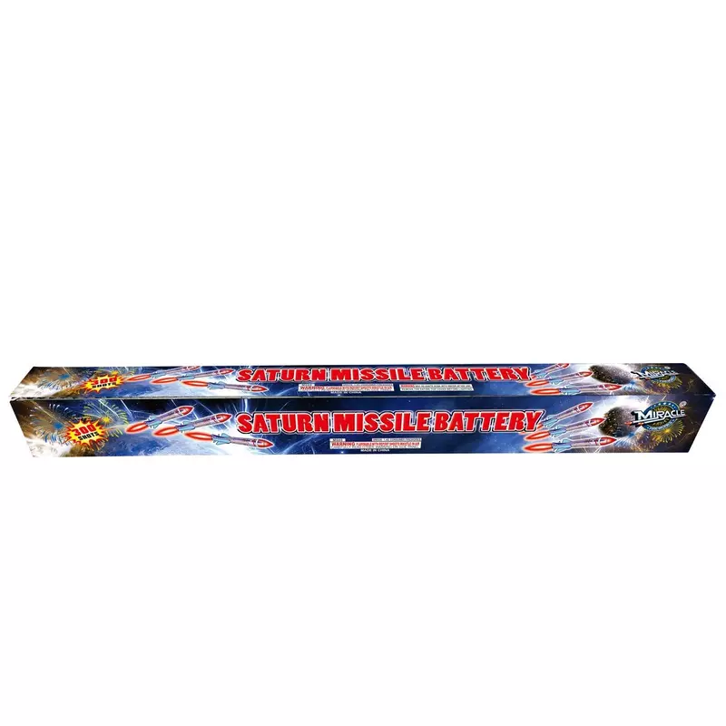 saturn missile battery 300 shots miracle firework