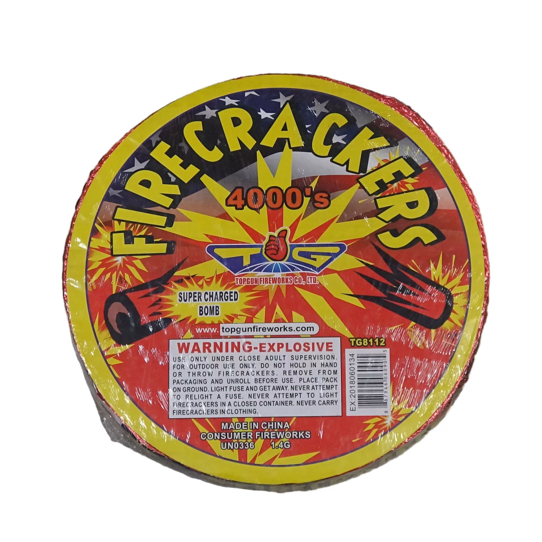 topgun 4000 roll firecracker firework